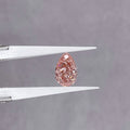 Starsgem 2CT Pear Cut Lab Diamonds Fancy Vivid Pink Color VS1 VVS2 Loose Diamond CVD Lab Grown Diamond With IGI