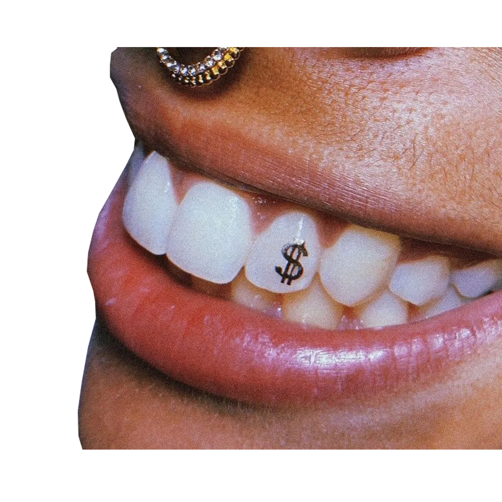 Hot Sale Sandra Dental 18K Real Solid Gold Plated Flatback Teeth Gems Wholesale Custom Multi-Purpose Teeth Whitening Accessories