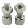 Yuens Oem Factory Direct Sale Solar Accessories Stainless Steel 304 Zinc Finish ISO9001 Certified M8 M10 M12 Hex Bolts