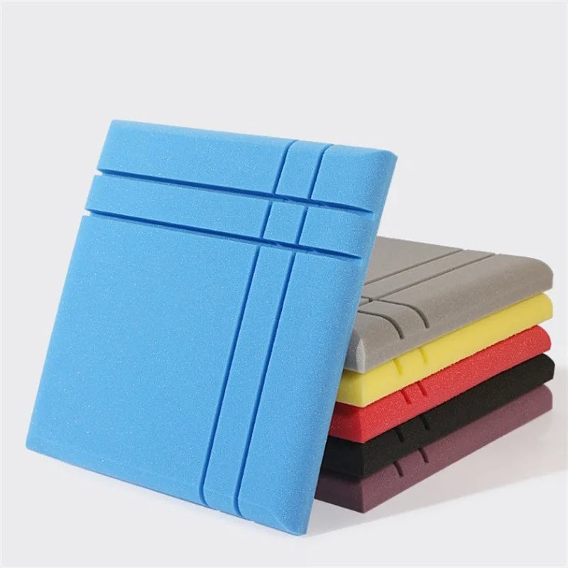 Woxin 2024 New Modern Acoustic Panel Soundproof Foam Eco-Friendly Lightweight Music Studio Equipment Ceiling Panels Wall Tile