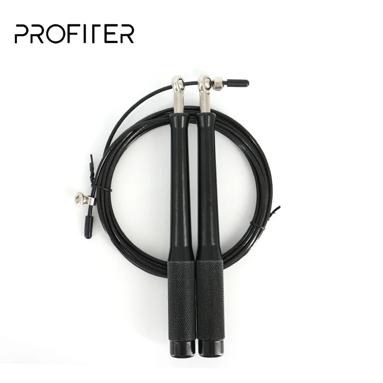 Hot Selling Speed Jump Rope with Adjustable Aluminum Handle Custom Bearing Exercise Fitness Option