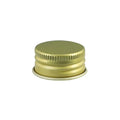 Customized logo Color  18/410 24/410 20/410 Silver Gold Black Colors Pilfer-Proof Metal Aluminium Screw Caps for Screw  Bottles