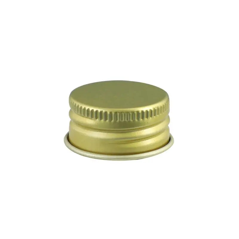 Customized logo Color  18/410 24/410 20/410 Silver Gold Black Colors Pilfer-Proof Metal Aluminium Screw Caps for Screw  Bottles