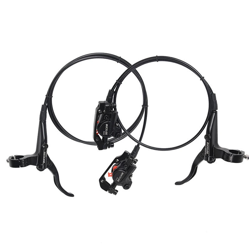 BUCKLOS Road MTB Hydraulic Disc Aluminum Bicycle Brake Kit 160mm Brake Rotor Bicycle Oil Brake Bicycle Parts Upgrade