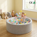 Premium Round Ball Pit Foam Pool Toddler Play Pit Indoor Nursery Soft Toy Furniture MegaBDM