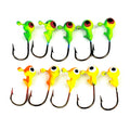 Wholesale JI003 1.75g 5pcs/bag Big Eye Fishing Hooks Mini Round Lead Jig Head