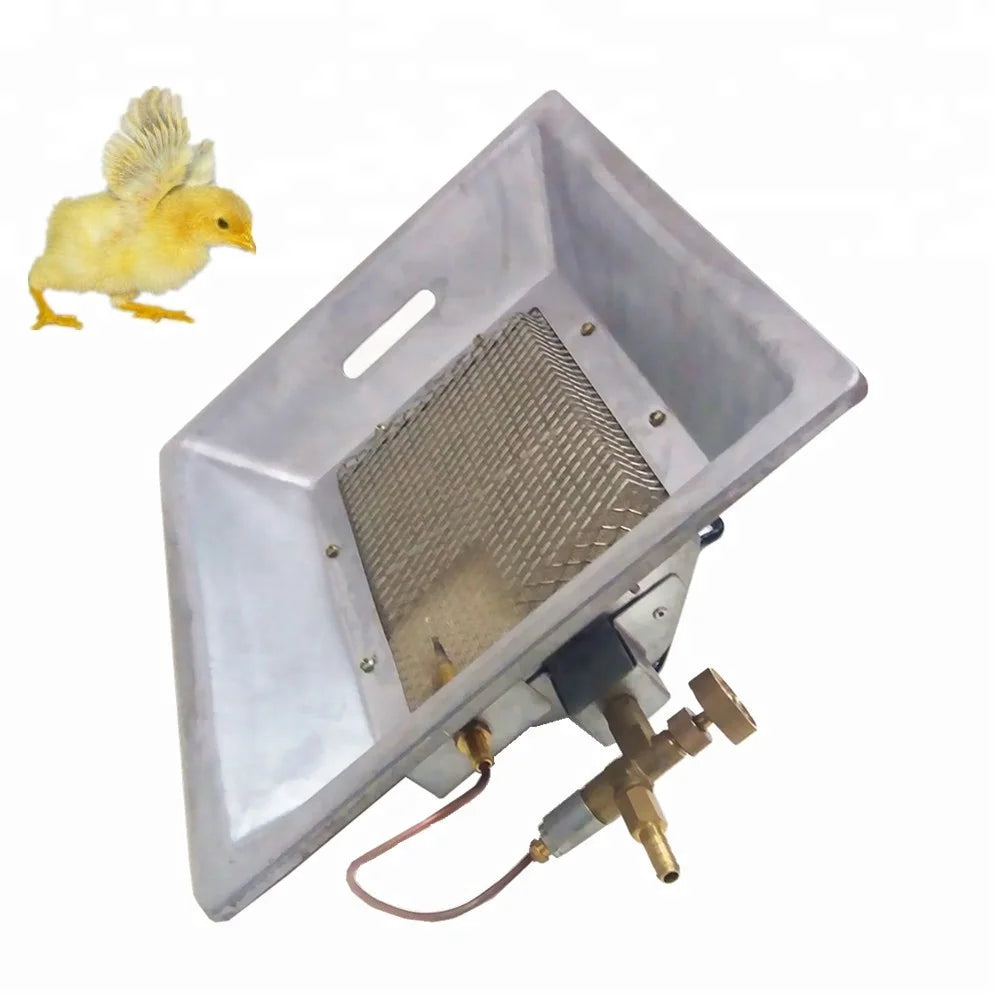 2026 New Safe LPG and NG Infrared Poultry Gas Brooder Chicken Heaters with Energy Saving and Big Area Heating
