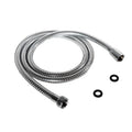304 Stainless Steel Double Buckle High Pressure Explosion-Proof Chrome Electroplated Modern Toilet Water Heater Shower Hose for