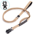 Car Safe Buckle Tactical Dog Leash With Handle Heavy Duty Clip Frog Clip Bungee Dog Lead Leash