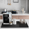 Multi-functional Non-Slip Cafe Maker Mat Kitchen Dish Hot Pads Silicone Coffee Machine Countertop Mat With Detachable Drying Mat