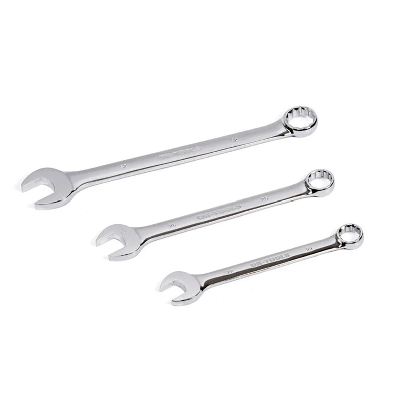 KAFUWELL WR4002C01 Hardware Hand Tools Polished Open End Wrench Tool Set