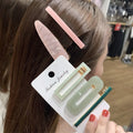 MIO New Fashion Plastic Sweet Hairpins Barrettes Plastic Candy Colors Geometric Hair Clips Girls Hair Accessories Set for Women
