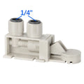 1/4" Automatic Water Filter Plastic Shut-off Water Leakage Guard Protector Water Leakage Sensor Switch for Kitchen Use MegaBDM