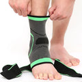 3d Sport Basketball Muay Thai Sprain protection External Ankle Support Brace Compression Sleeve with Adjustable Strap
