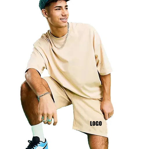 Summer Hot Sale Sweatsuit Sports Track Suit Men's Relaxed Sports Suit With Shorts and T-shirts Fashion Men's Sport Sets