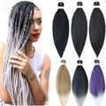 26 Inches Wholesale Synthetic EZ Easy Braid Hair Jumbo Crochet Braids Hair Extension Pre Stretched Braiding Hair