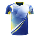 Wholesale Full Sublimation Printing Tennis Wear Custom Polyester Badminton Tops t Shirts Quick Dry Table Tennis Shirts