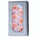 Handmade Immortal Rose Beautiful for Love Surprise Gift Box with Fresh Artificial Flower Head Romantic Decorative Flowers &