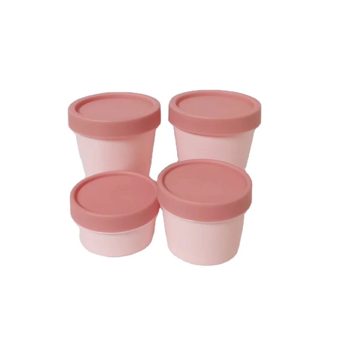200 150 50ml Nail Removal Oil Eye Cream Cosmetics Empty Can Pink Matte Plastic Shampoo Cream Dispense Container