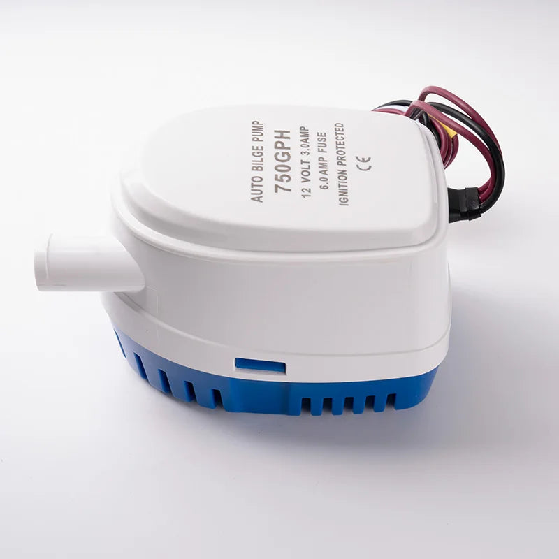 Automatic Bilge Pump 12V 24V 750gph Marine Submersible Bilge Pump for Small Boat Factory Direct Low Price