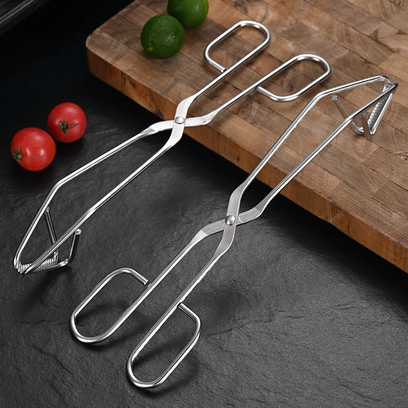 Anti-scalding Stainless Steel Steak Clip Food Clip Barbecue Clip Baking Tools