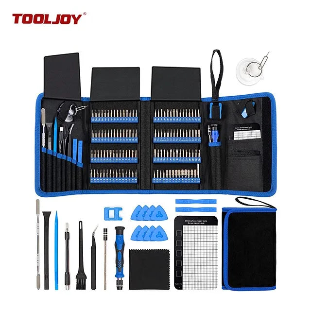 140 in 1 Industrial Grade Steel Screwdriver Set Phone Repair Pocket Mini Precision Bits Tool Kit OEM