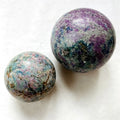 Wholesale Natural  Handmade Gemstone Balls Semi Precious Stone Ball Healing Ruby Kyanite Sphere