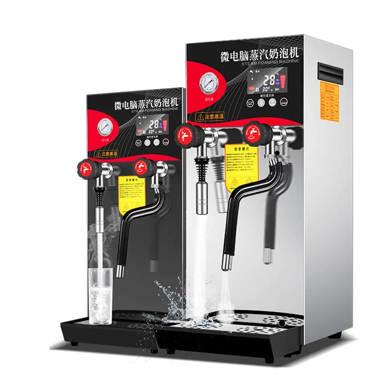 Easy Operation Coffee Equipment Hot Water Heater Steam Water Boiler Machine Milk Foaming Machine Milk Frother Machine
