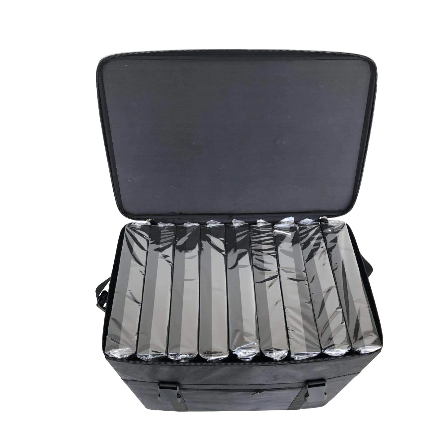 Wholesale 144pcs Sunglasses Trolley Case Black Portable Eyewear Draw Box Spectacle Storage Frame Suitcase