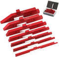 7PCS Aluminum Precision Router Table Set up Bars Table Saw Accessories Angle Thickness Router Gauge Carpenter Measuring Tools
