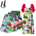 Tropical Design Islander 100% Polyester Fabric Turtle Leaf Printing New Design for Garment Clothing