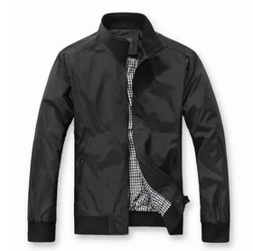 Custom Logo Men's Clothes Fall Winter Jacket for Men Windproof Autumn Long Sleeve Casual Business Jacket