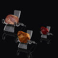 Portable Heart-Shaped Display Stand Acrylic Transparent Small Ornaments Stand for Crystal Mine Standard Ore Rough Stone Pendant