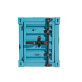 Customizable Industrial-Style Container Organizer Weatherproof  Space-Saving for Indoor or Outdoor Use