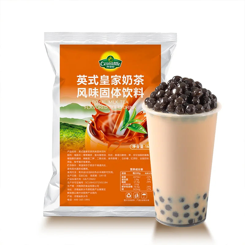 Czseattle British Royal Milk Tea Powder Milk Tea Flavor Drink & Beverage for Bubble Tea Ingredients