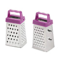 Factory Direct 4 Sides Cheese Ginger Manual Mini Grater With Plastic Handle GP401