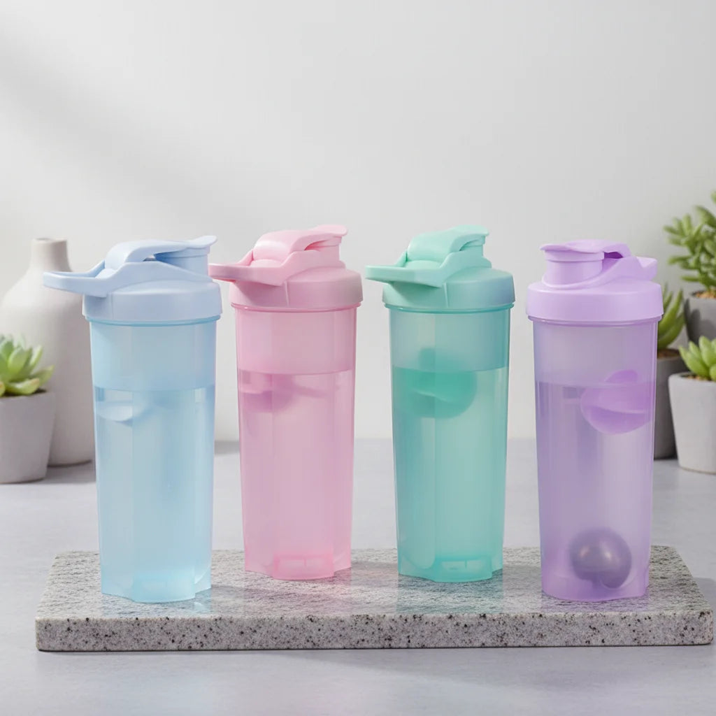 500ml 700ml BPA Free Plastic Workout Shaker Protien Shaker Cup Shakers Gym Protein Shaker Bottle