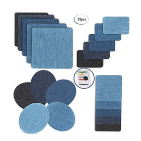 Diy Garment Adhesive Patch Denim Jacket Accessories Patches With Different Size and Colors