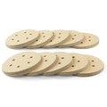 1000pcs/carton 6 Inch 6 Hole Hook and Loop Sanding Discs 80 Grit Aluminum Oxide Sanding Disc for Orbital Sanders