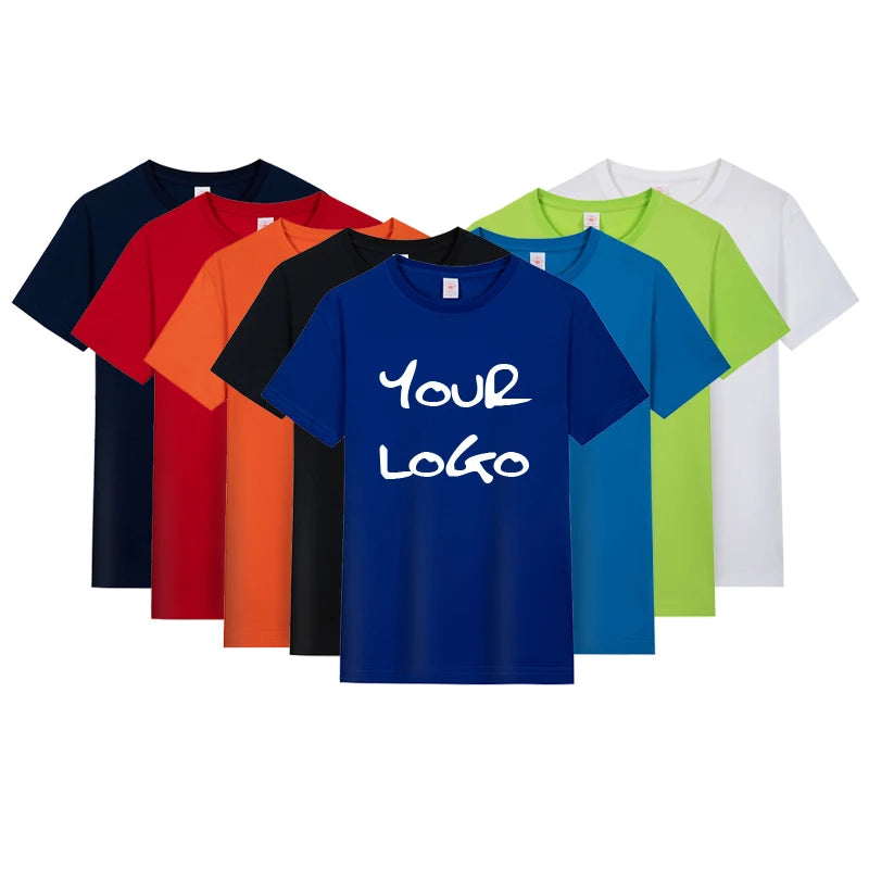 OEM/ODM Wholesale Custom  Custom Silk Screen Printing Logo 100% Cotton Plain Blank  Men's T Shirt