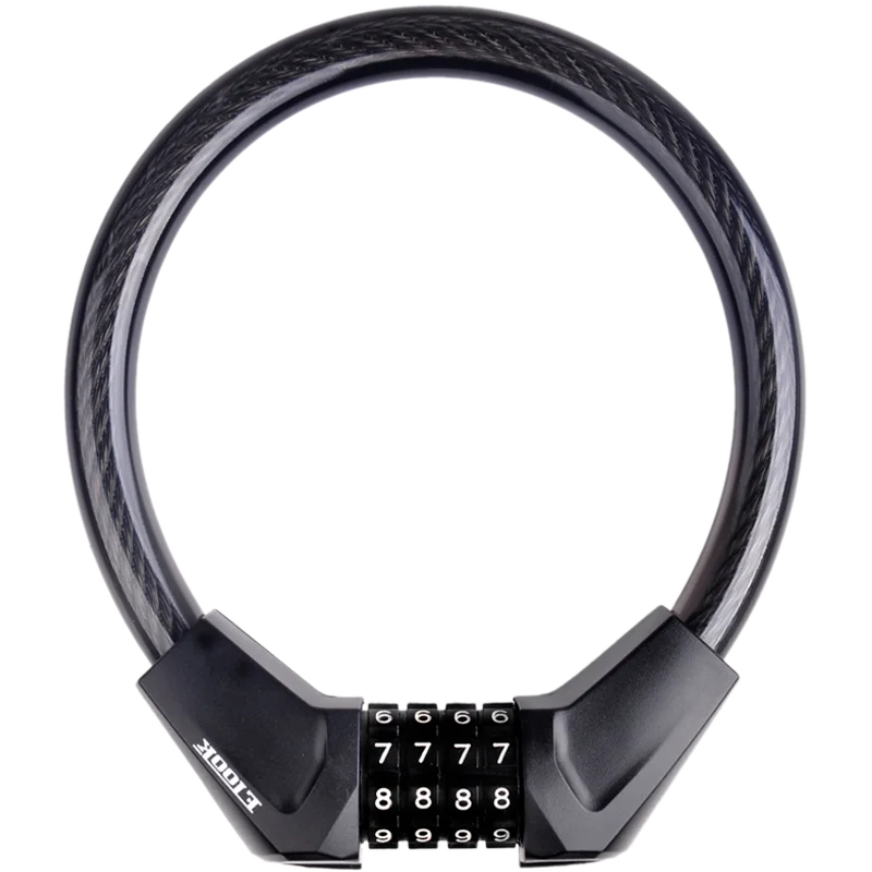 ETook Bike Lock Anti-Theft Lock 4 Digital Password Bicycle Cable Lock for Mountain Bike