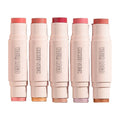 Wholesale Private Label Dewy Luminosity Makeup Blusher and Highlighter Glamour Lips Eye Cheek Tint Cream Stick Highlighter Blush