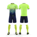 100% Polyester Football Jersey Custom logo Camisetas de Futbol Men's Soccer Wear Jersey Set Football Team Wear
