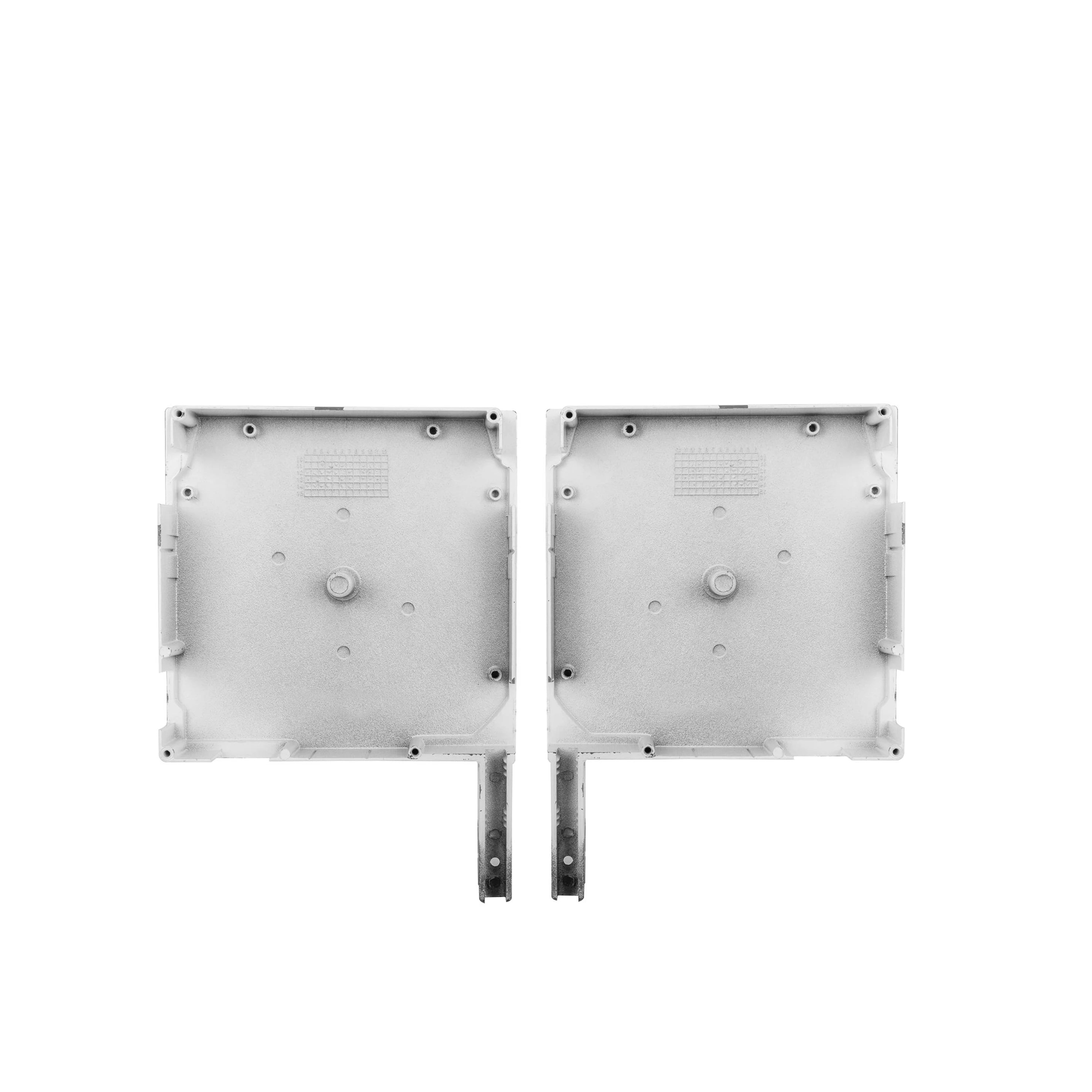 90 Degrees Galvanized Aluminum Alloy Rolling Shutter Doors and Windows 137mm End CoverAccessories Aluminium Side Frame