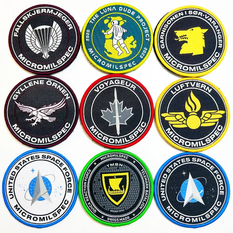 Custom Patches Cloth Patch Caps Badges Iron on Badges
