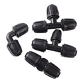 16mm PE Pipe Locked Connectors Watering Agricultural PE Pipe Lock Coupling