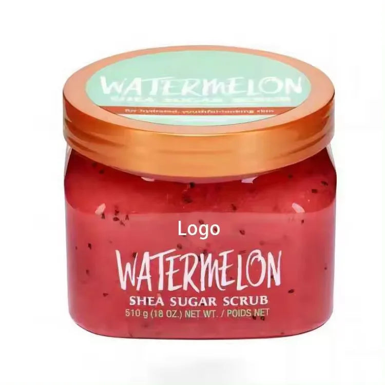 Customizable Private Label Watermelon Natural Exfoliating Scrub Organic Fruit Whitening Body  Body Scrub