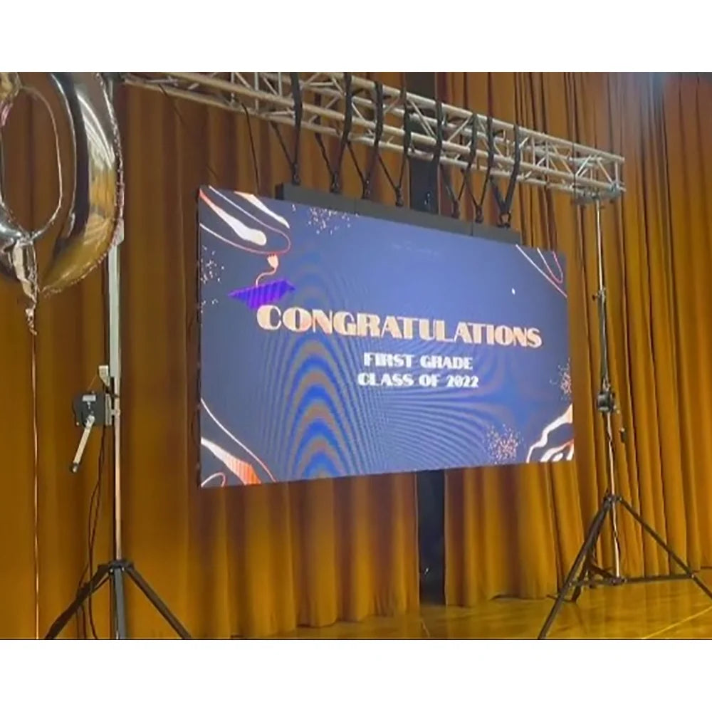 Display Screen P2.6 P2.97 P3.91 Stage Backdrop Led Screen Display for Church Live Broadcast Celebrated Mass Panel