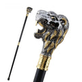 Fashion Walking Stick Man Party Decorative Cane Luxury Walking Sticks Elegant Alloy Lion Head Handle Cane
