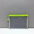 Travel Pouch for Kids Transparent Mesh Zipper Bag Cotton/Nylon/Cloth Storage for Toiletries and Makeup with Logo Pattern
